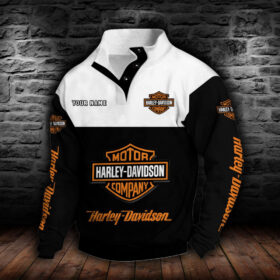 Sweat-shirt à col boutonné Harley-Davidson