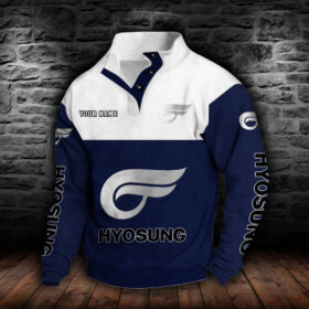 Sweat-shirt à col boutonné Hyosung Motorcyles