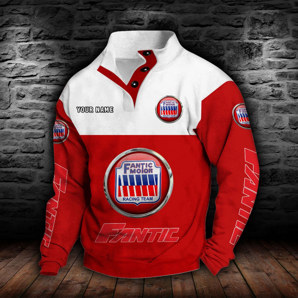 Sweat-shirt à col boutonné Fantic Motorcycles – Image 7
