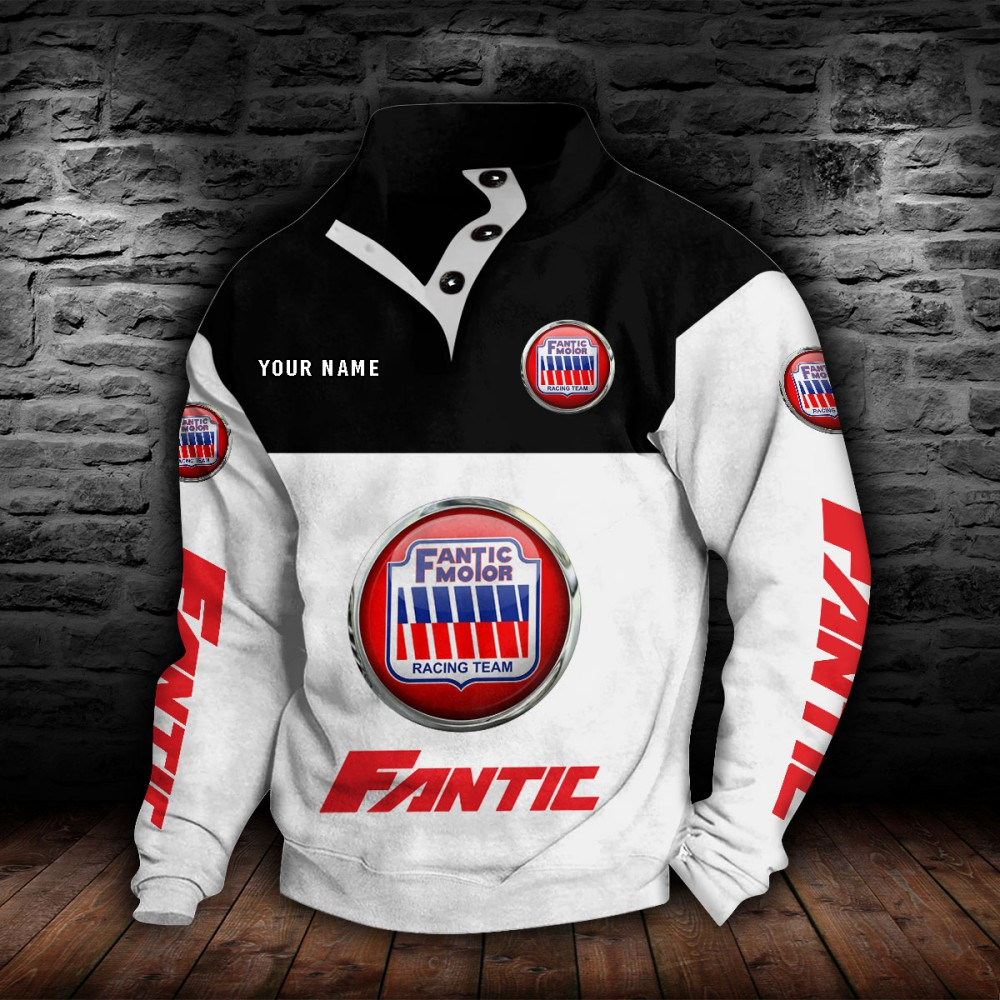 Sweat-shirt à col boutonné Fantic Motorcycles – Image 8