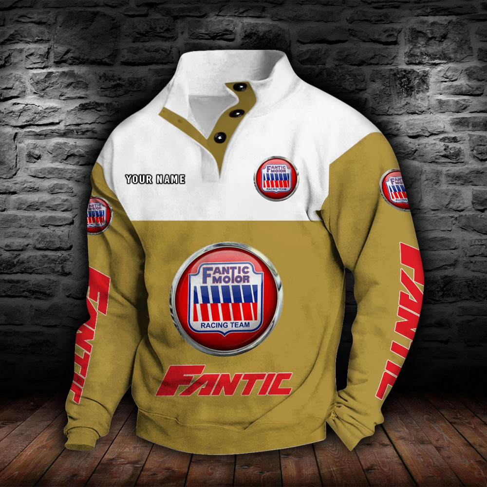 Sweat-shirt à col boutonné Fantic Motorcycles – Image 9