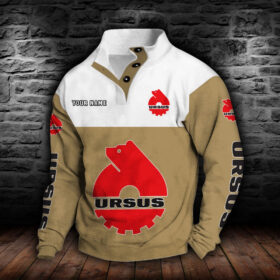 Sweat-shirt à col boutonné Ursus