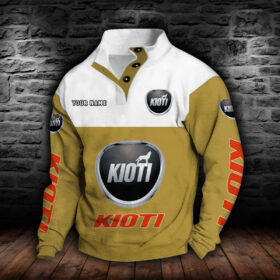Sweat-shirt à col boutonné Kioti