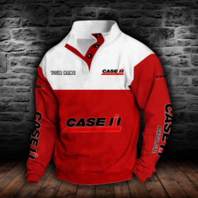Sweat-shirt à col boutonné Case IH