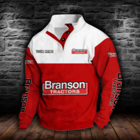 Sweat-shirt à col boutonné Branson