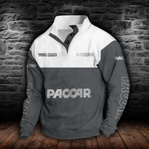 Sweat-shirt à col boutonné Paccar