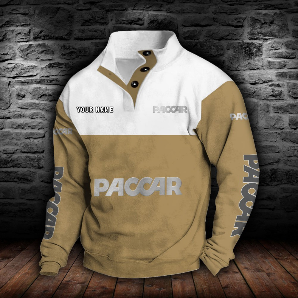 Sweat-shirt à col boutonné Paccar – Image 5