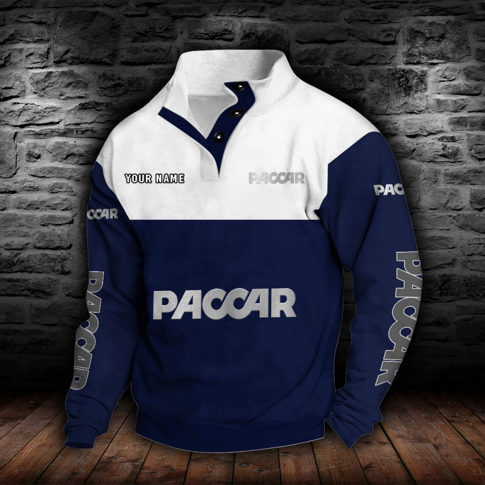 Sweat-shirt à col boutonné Paccar – Image 6