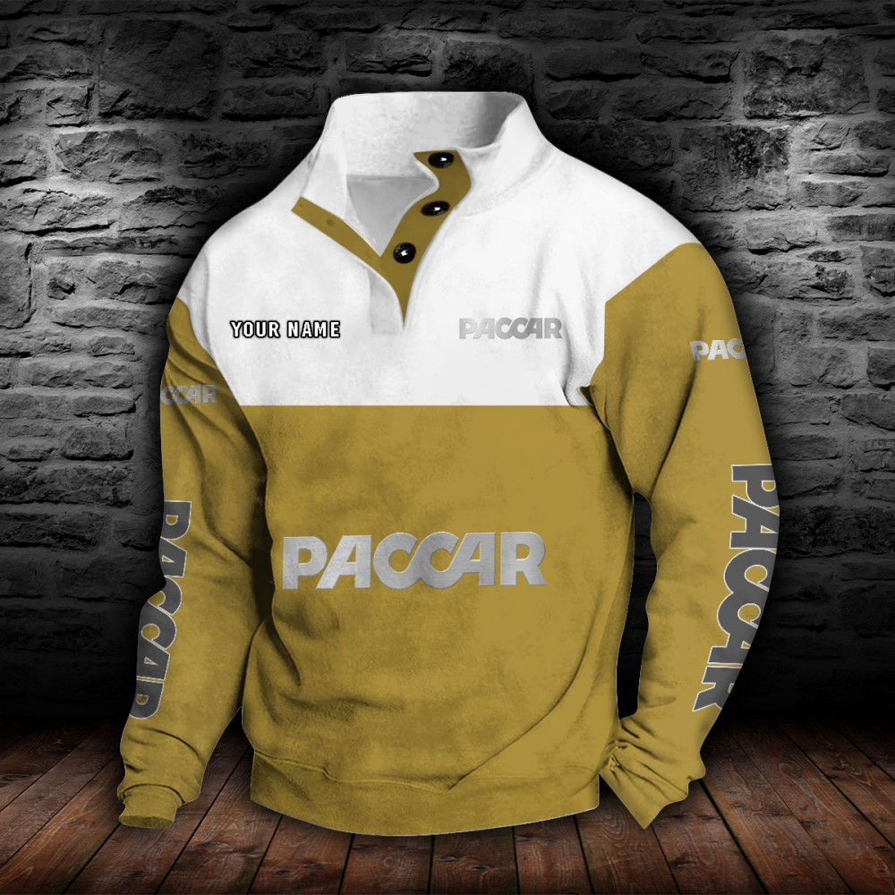 Sweat-shirt à col boutonné Paccar – Image 9