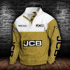 Sweat-shirt à col boutonné JCB Agricultural Tractors