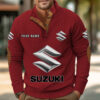 Sweat-shirt pour homme sans capuche Suzuki