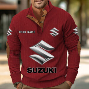 Sweat-shirt pour homme sans capuche Suzuki