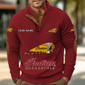Sweat-shirt pour homme sans capuche Indian Motorcycle