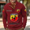 Sweat-shirt pour homme sans capuche Abarth