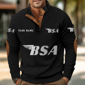 Sweat-shirt pour homme sans capuche BSA Motorcycles
