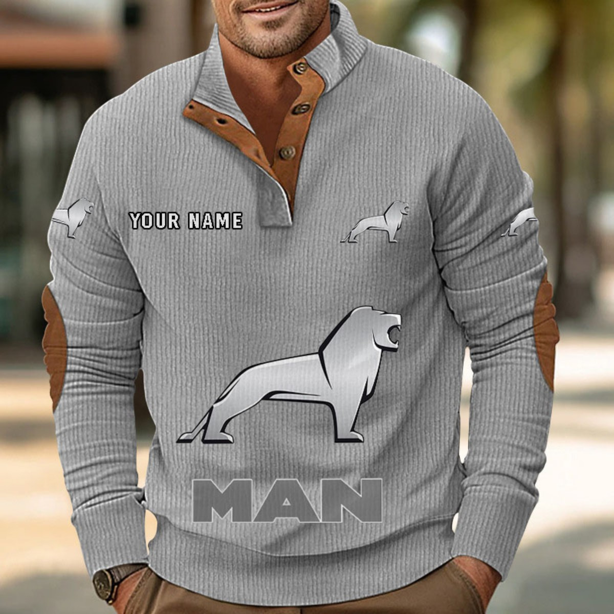 Sweat-shirt pour homme sans capuche MAN Truck