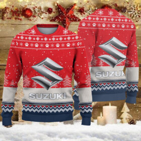 Pull de Noël moche Suzuki – Ugly Christmas Sweater