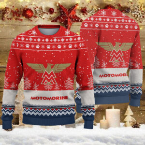 Pull de Noël moche Moto Morini - Ugly Christmas Sweater