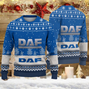 Pull de Noël moche DAF Trucks - Ugly Christmas Sweater