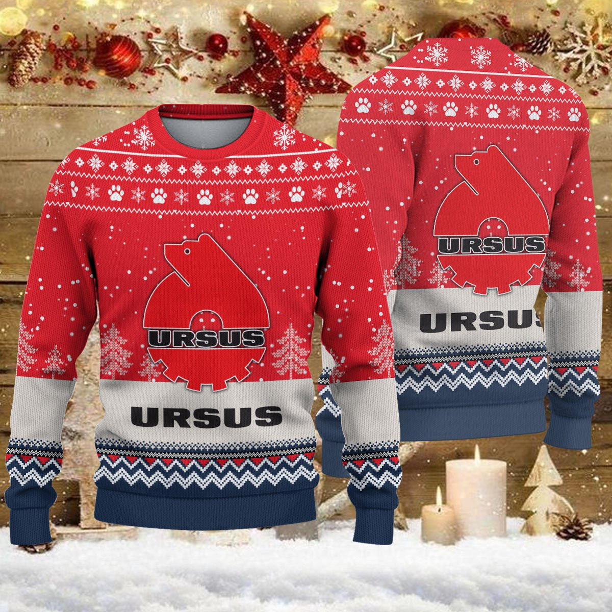 Pull de Noël moche Ursus - Ugly Christmas Sweater