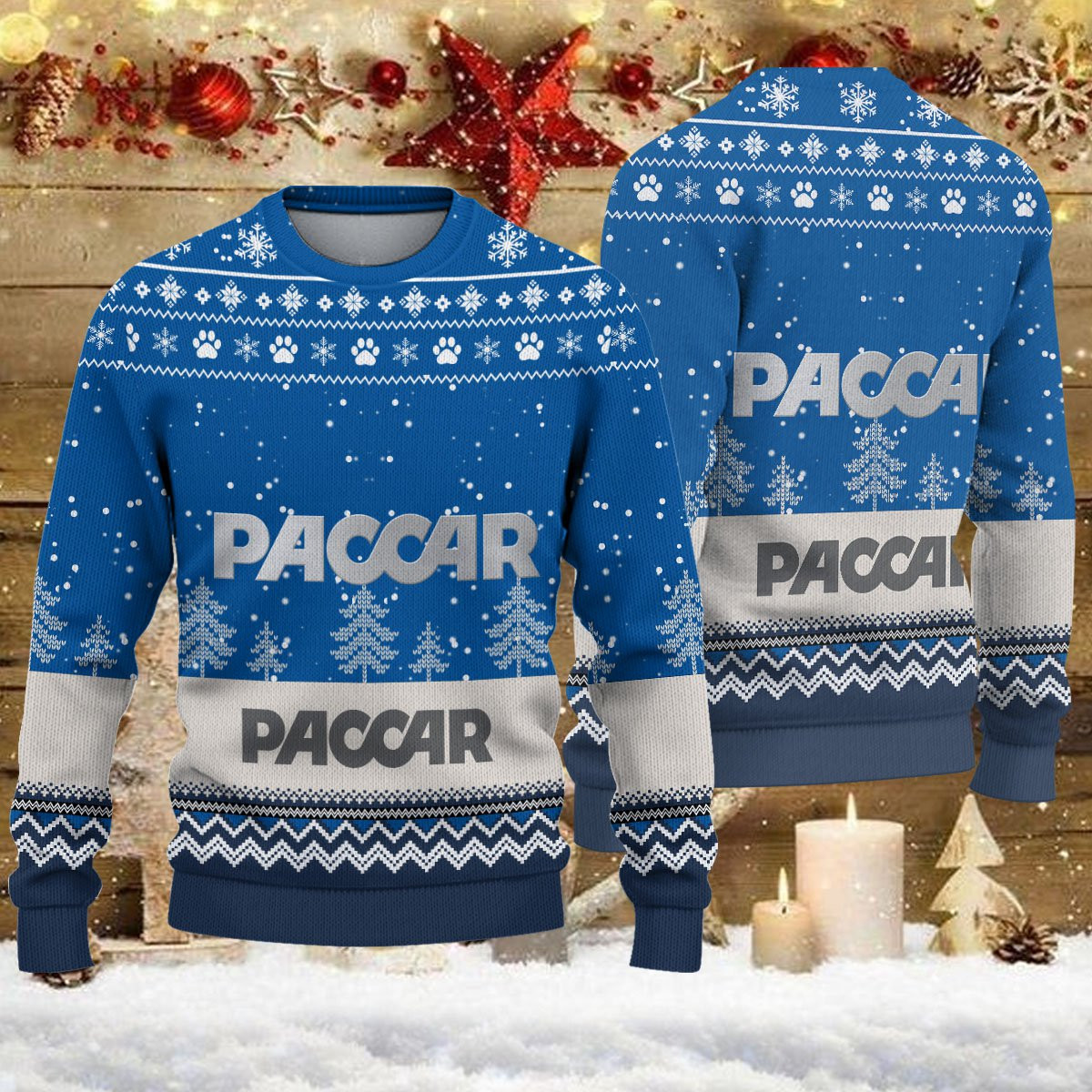 Pull de Noël moche Paccar - Ugly Christmas Sweater