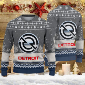 Pull de Noël moche Detroit Diesel – Ugly Christmas Sweater