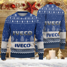 Pull de Noël moche Iveco – Ugly Christmas Sweater