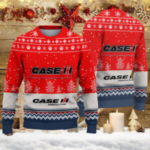Pull de Noël moche Case IH - Ugly Christmas Sweater