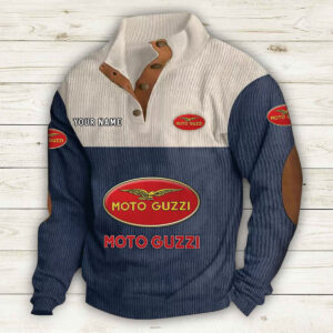 Sweat-shirt pour homme sans capuche Moto Guzzi