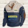 Sweat-shirt pour homme sans capuche New Holland