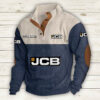 Sweat-shirt pour homme sans capuche JCB Agricultural Tractors